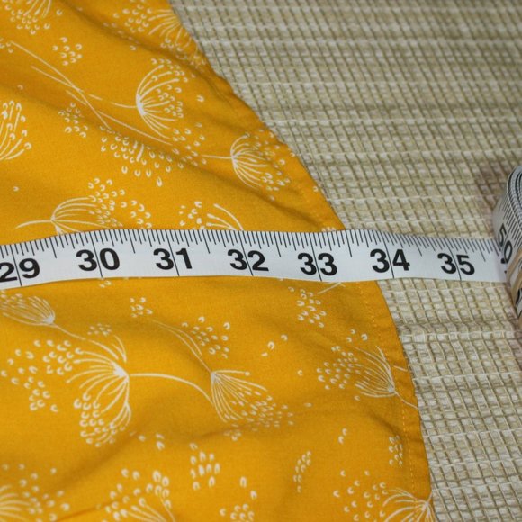 Old Navy NWT Pin-Tucked Yellow Floral Dress - Picture 6 of 7